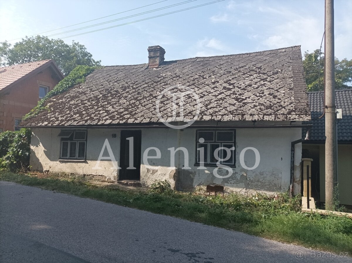 Prodej chalupy 3+1  80 m2  , pozemek 96m2 , obec  Pětikozly okr. Mladá Boleslav