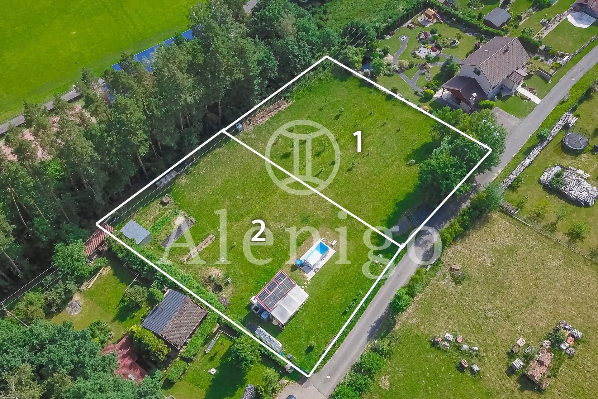Prodej stavebního pozemku 2 791 m², Libež