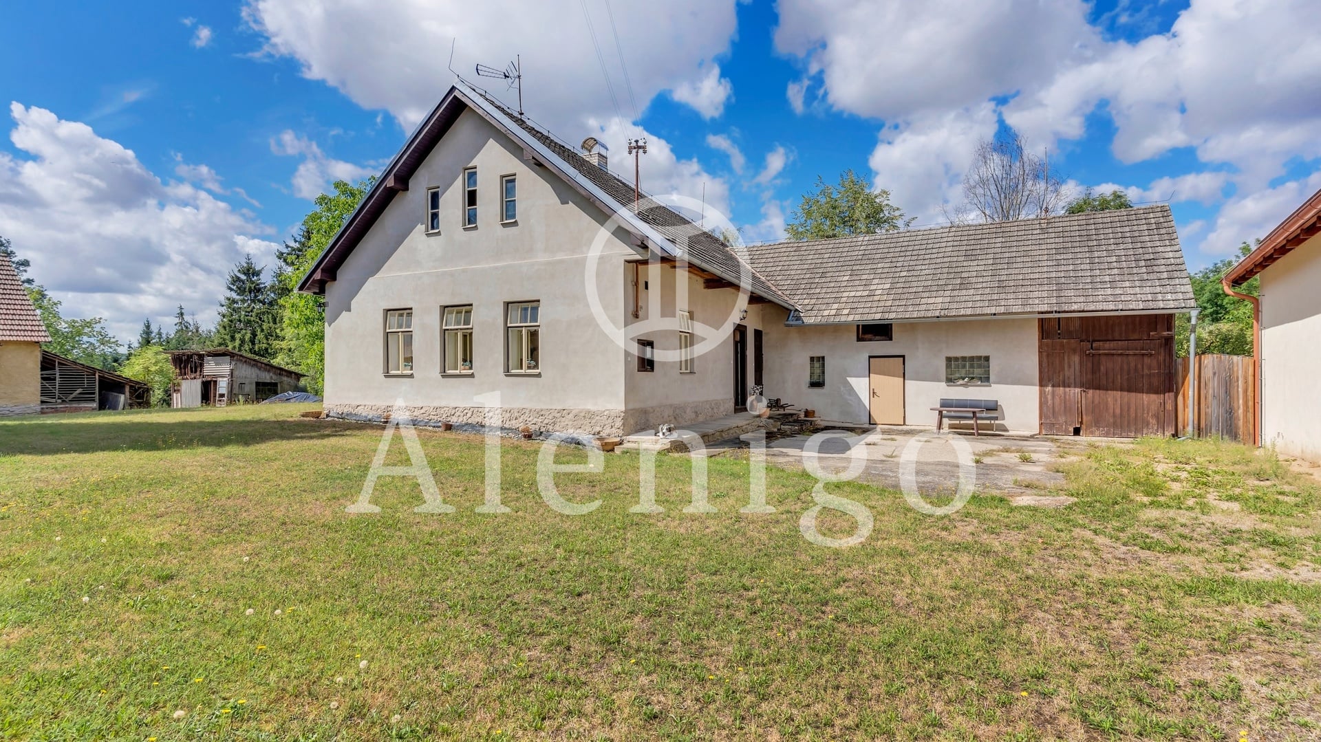 Sedlice u Keblova, dům 4+1, pozemek 2 823 m²