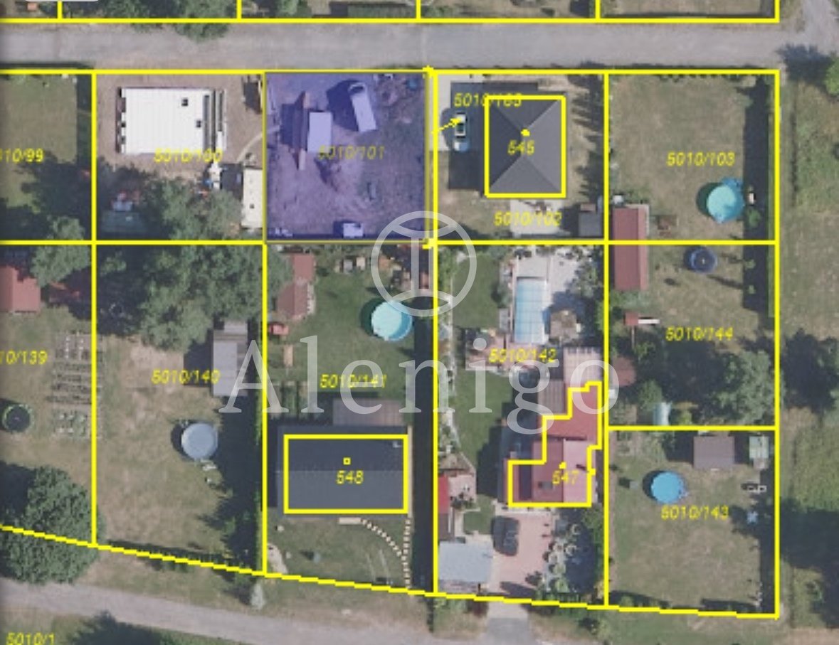 Prodej stavebního pozemku  pro bydlení, 380 m2 - Luštěnice, okr. Mladá Boleslav